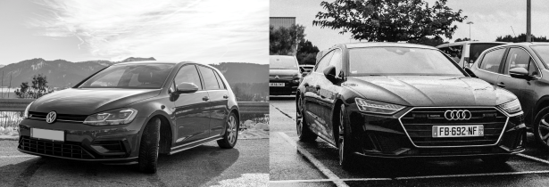 Hatchback Or Sedan? Volkswagen Hatchback & Audi Sedan